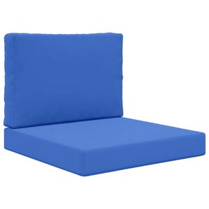 vidaXL Coussin de canap&eacute; d'ext&eacute;rieur Polyester Bleu royal 60 x 60 cm