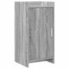 vidaXL Buffet Sonoma gris 40 x 36 x 80 cm Bois d'ing&eacute;nierie