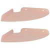 vidaXL &Eacute;tag&egrave;re Flottante d'Angle Support d'angle 2 pc Rose