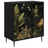vidaXL Commode RHENEN Imprim&eacute; jungle tropical 66 x 36,5 x 76 cm