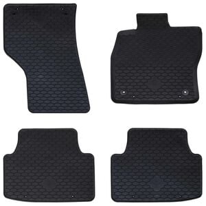 vidaXL Tapis de voiture 4 pc compatible avec le si&egrave;ge LEON 2020-