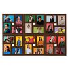 vidaXL Collage de cadres photo de photo 24x(10x15 cm) Marron fonc&eacute; MDF