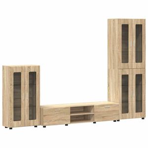 vidaXL Ensemble meuble TV FLORIN 3 pc 150 x 39 x 30 cm Ch&ecirc;ne Sonoma