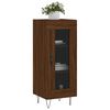 vidaXL Buffet Ch&ecirc;ne marron 34,5x34x90 cm Bois d'ing&eacute;nierie