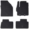 vidaXL Tapis de voiture 4 pcs Noir Convient pour Toyota AYGO X 2022-