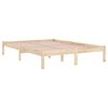 vidaXL Cadre de lit sans matelas 120x200 cm bois massif