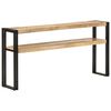 vidaXL Table console 150x30x75 cm Bois de manguier brut