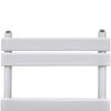 vidaXL Radiateur s&egrave;che-serviettes vertical de salle de bain 600x1200mm