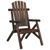vidaXL Chaise de jardin 68x86x103 cm bois massif d'&eacute;pic&eacute;a