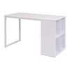 vidaXL Table d'&eacute;criture 120x60x75 cm Blanc