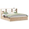 vidaXL Cadre de lit sans matelas 200x200 cm bois massif de pin