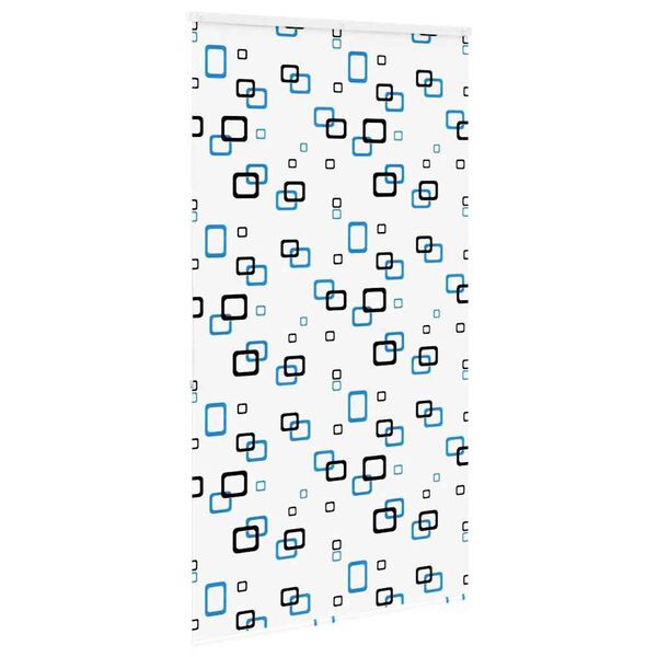 vidaXL Store enrouleur de douche avec cassette largeur du tissu 116 cm