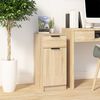 vidaXL Armoire de bureau Ch&ecirc;ne sonoma 33,5x50x75 cm Bois d'ing&eacute;nierie