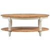 vidaXL Table basse 102x62,5x42 cm Bois d'acacia solide