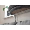 Kerbl Lit de fen&ecirc;tre pour chat 55x35x10 cm Gris