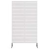 vidaXL &Eacute;cran de confidentialit&eacute; Gris 100 x 50 x 180 cm Acier