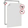 vidaXL Moustiquaire magnétique pour fenêtres blanc 80x120 cm
