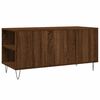 vidaXL Table basse ch&ecirc;ne marron 102x44,5x50 cm bois d'ing&eacute;nierie
