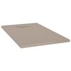 vidaXL Receveur de douche SMC Marron 120x70 cm