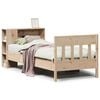 vidaXL Lit biblioth&egrave;que sans matelas 75x190 cm bois de pin massif