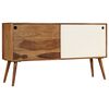 vidaXL Buffet Bois de Sesham massif 118x30x66 cm