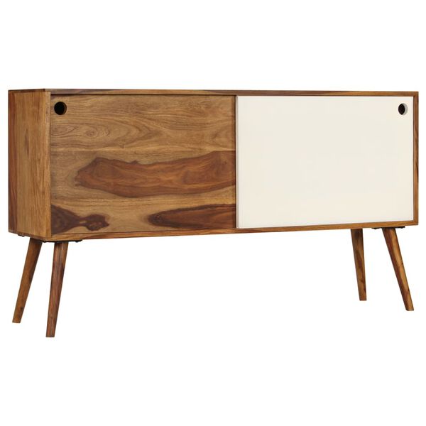 vidaXL Buffet Bois de Sesham massif 118x30x66 cm