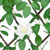 vidaXL Treillis de lierre artificiel extensible vert 186x30 cm