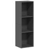 vidaXL Biblioth&egrave;que/Meuble TV Gris brillant Bois d&rsquo;ing&eacute;nierie