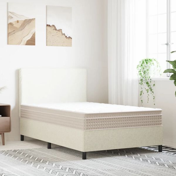vidaXL Matelas &agrave; ressorts ensach&eacute;s moyen 120x200 cm