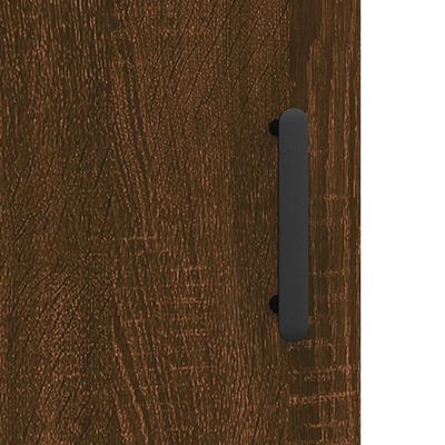 vidaXL Armoires murales 2 pcs chêne marron bois d'ingénierie