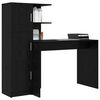 vidaXL Bureau 2 pcs Chêne noir