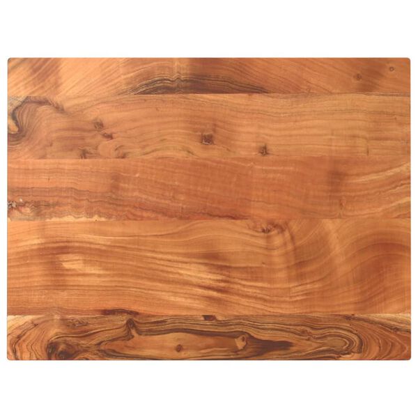 vidaXL Dessus de table 70x60x2,5 cm rectangulaire bois massif d'acacia