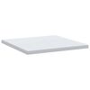 vidaXL Surmatelas Blanc 70 x 200 x 3.5 cm Tissu Jacquard