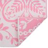 vidaXL Tapis d'ext&eacute;rieur ARAKIL rose 190x290 cm PP