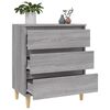 vidaXL Buffet Sonoma gris 60x35x70 cm Bois d'ingénierie