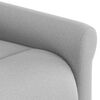 vidaXL Fauteuil inclinable gris nuage tissu