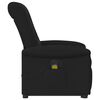 vidaXL Fauteuil de massage inclinable Noir Tissu