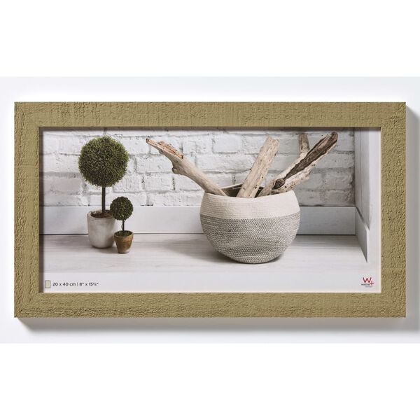 Walther Design Cadre photo Home 20x40 cm Marron beige