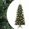 vidaXL Sapin de No&euml;l artificiel avec boules 180 cm 300 LED Blanc chaud