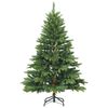 vidaXL Sapin de No&euml;l artificiel avec 150 LED Vert 150 cm PE et PVC