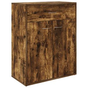 vidaXL Buffet Ch&ecirc;ne fum&eacute; 60x30x75 cm Bois d'ing&eacute;nierie