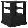 vidaXL Cabinet de chevet Chêne noir 50 x 50 x 60 cm Bois d'ingénierie