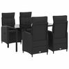 vidaXL Ensemble de salle &agrave; manger pour jardin 5 pc