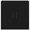 vidaXL Meuble mural Ch&ecirc;ne noir 60 x 31 x 60 cm Bois d'ing&eacute;nierie
