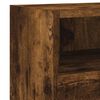 vidaXL Meubles TV muraux 2 pcs ch&ecirc;ne fum&eacute; 60x30x30cm bois d'ing&eacute;nierie