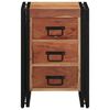 vidaXL Cabinet de chevet Marron 40 x 40 x 59 cm Bois d'Acacia Massif
