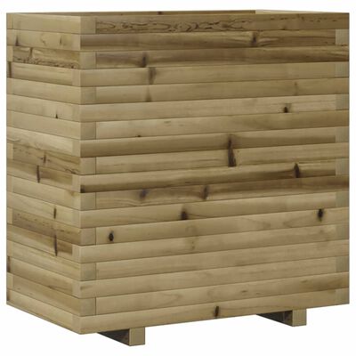 vidaXL Jardinière 70x40x72 cm bois de pin imprégné