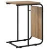 vidaXL Table d'appoint Ch&ecirc;ne artisanal 40 x 31 x 55 cm