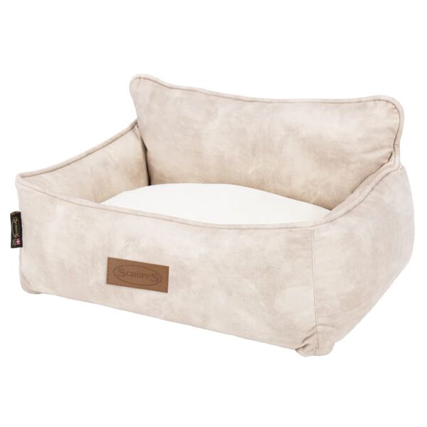 Scruffs & Tramps Lit pour chien Kensington L 90x70 cm Cr&egrave;me