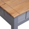 vidaXL Table basse Gris 100x60x43,5 cm Pin massif Assortiment Panama